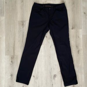 Black Lulu lemon ABC pants 37” length